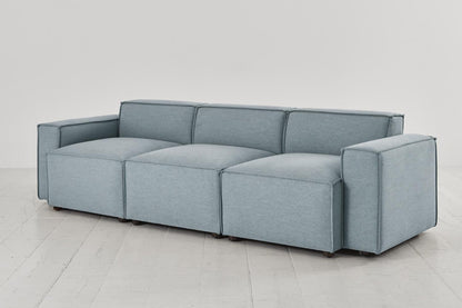 Model 03 3-Seater Sofa, Seaglass
