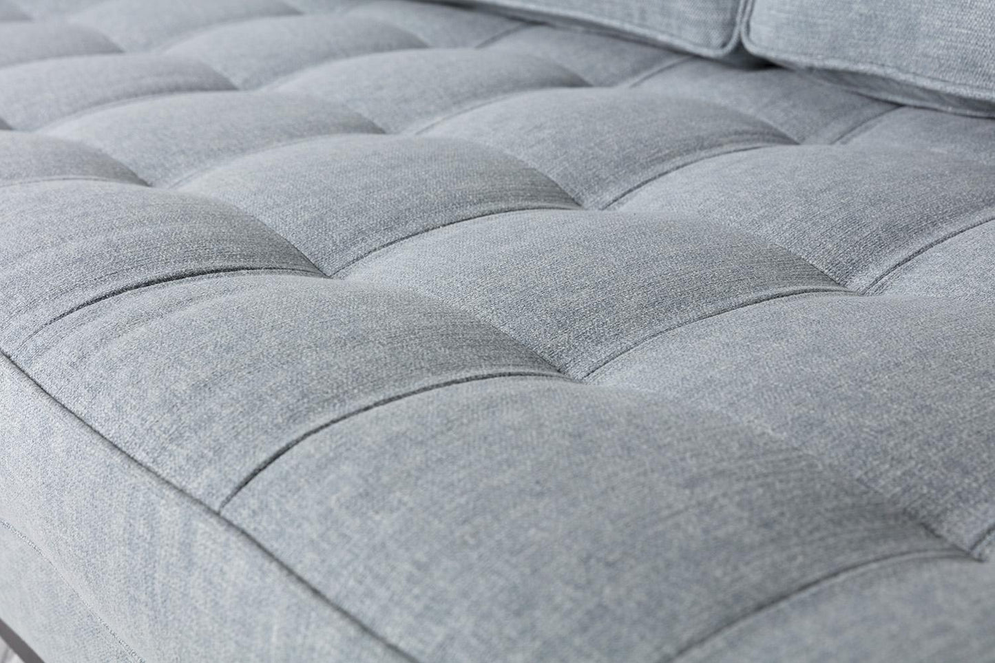 Model 02 3-Seater Sofa with Ottoman, Seaglass