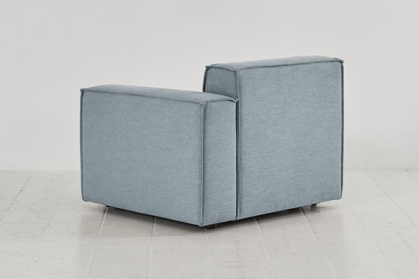 Model 03 Right Arm Sofa Module, Seaglass