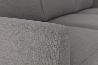 Model 01 3-Seater Sofa with Ottoman, Shadow