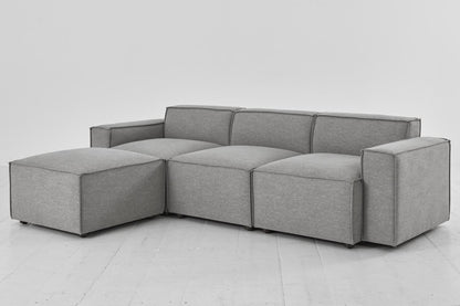 Model 03 3-Seater Left Chaise Sofa, Shadow