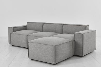 Model 03 3-Seater Right Chaise Sofa, Shadow