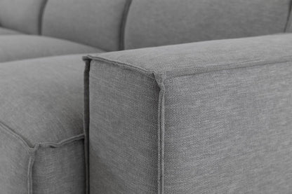 Model 03 2-Seater Left Chaise Sofa, Shadow