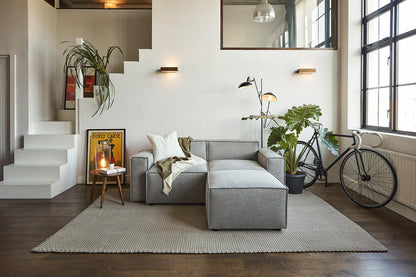 Model 03 2-Seater Right Chaise Sofa, Shadow