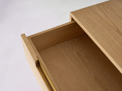 Console Table 01, Oak