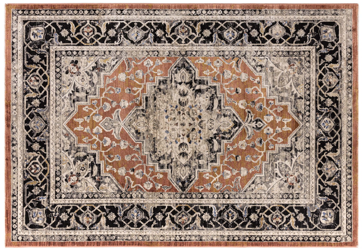 Sovereign Rug Terracotta Medallion