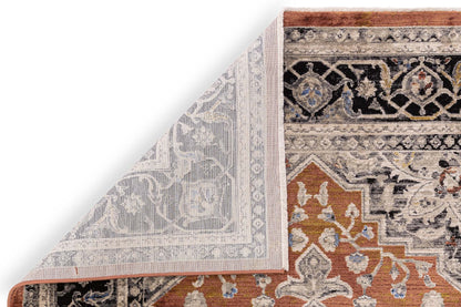 Sovereign Rug Terracotta Medallion, 200x290