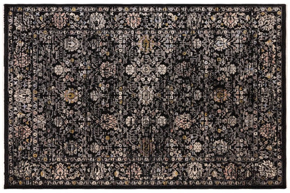 Sovereign Black Vintage Floral Rug PLP.jpg