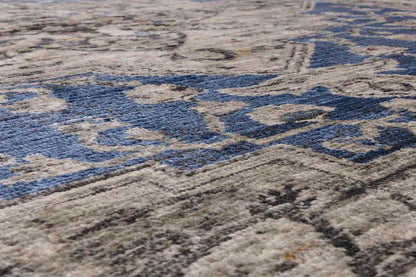 Sovereign Blue Medallion Rug, 160x240