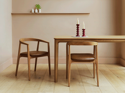 Dining Chair 01 (set of 2), Oak / Maple