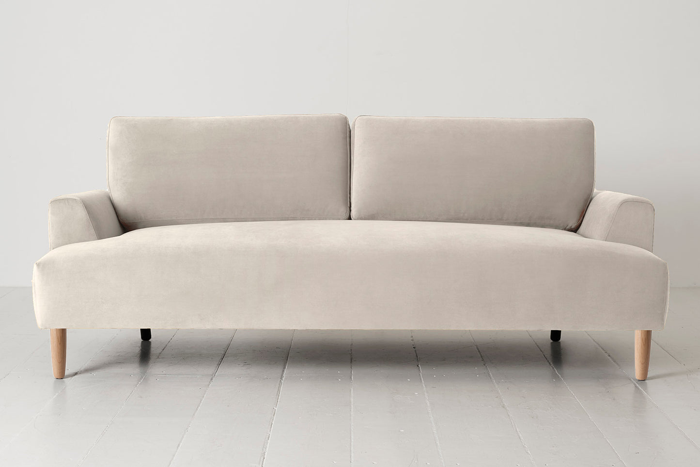 Model 05 3-Seater Sofa, Oak / Bone