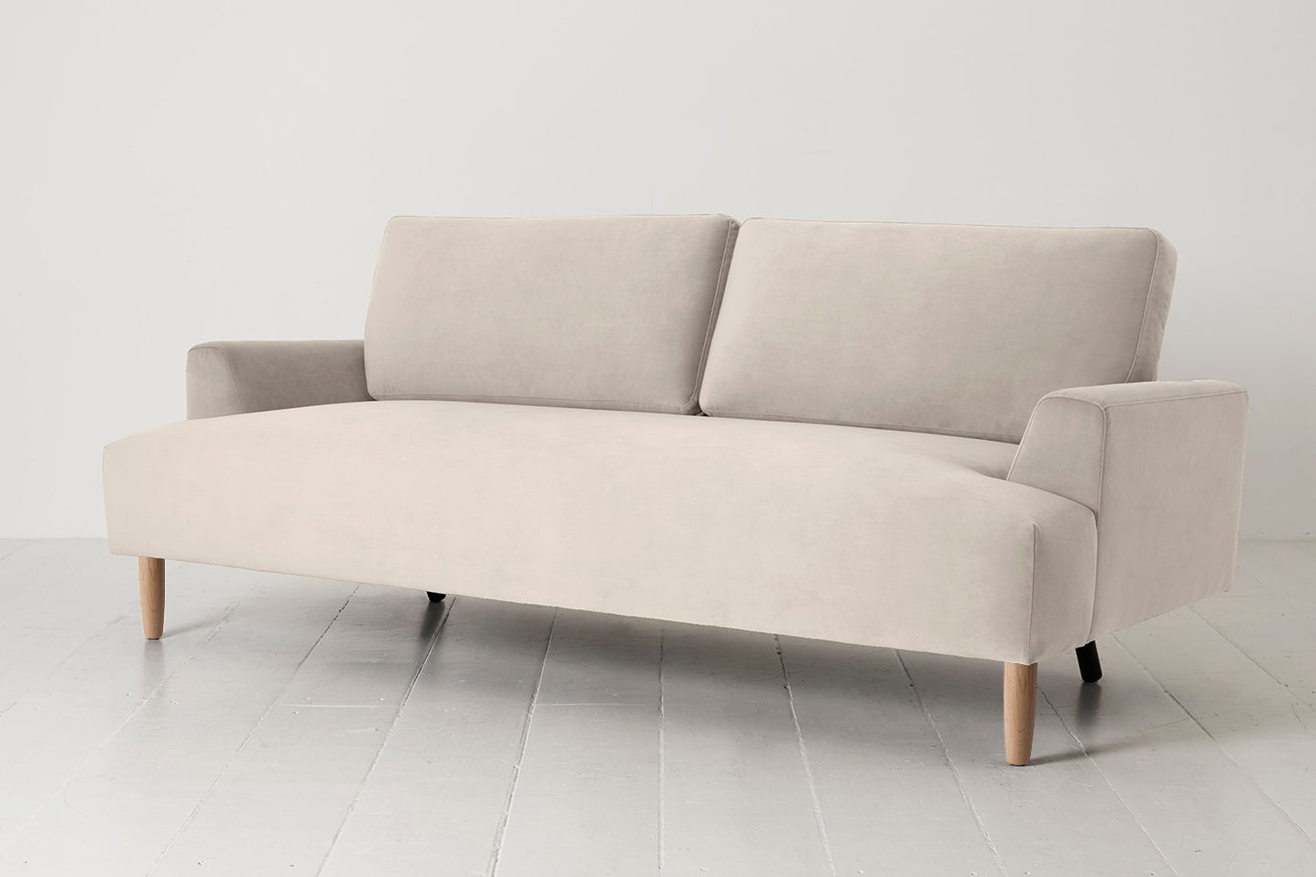 Model 05 3-Seater Sofa, Oak / Bone