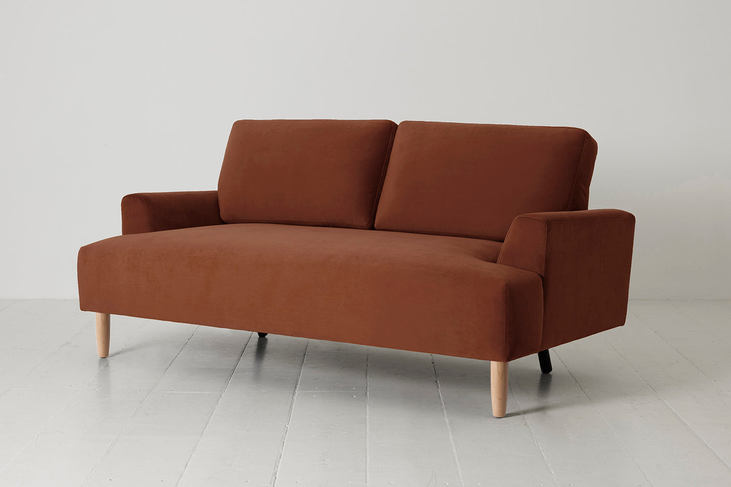 Model 05 2-Seater Sofa, Oak / Umber