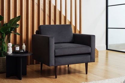 Model 01 Armchair, Charcoal