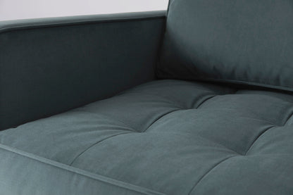 Model 02 Armchair, Petrol