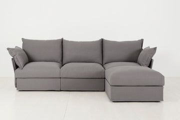 Model 06 3 Seater Right Chaise Sofa