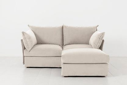 Bone Image 1 - Model 06 2 Seater Right Corner Sofa Front View