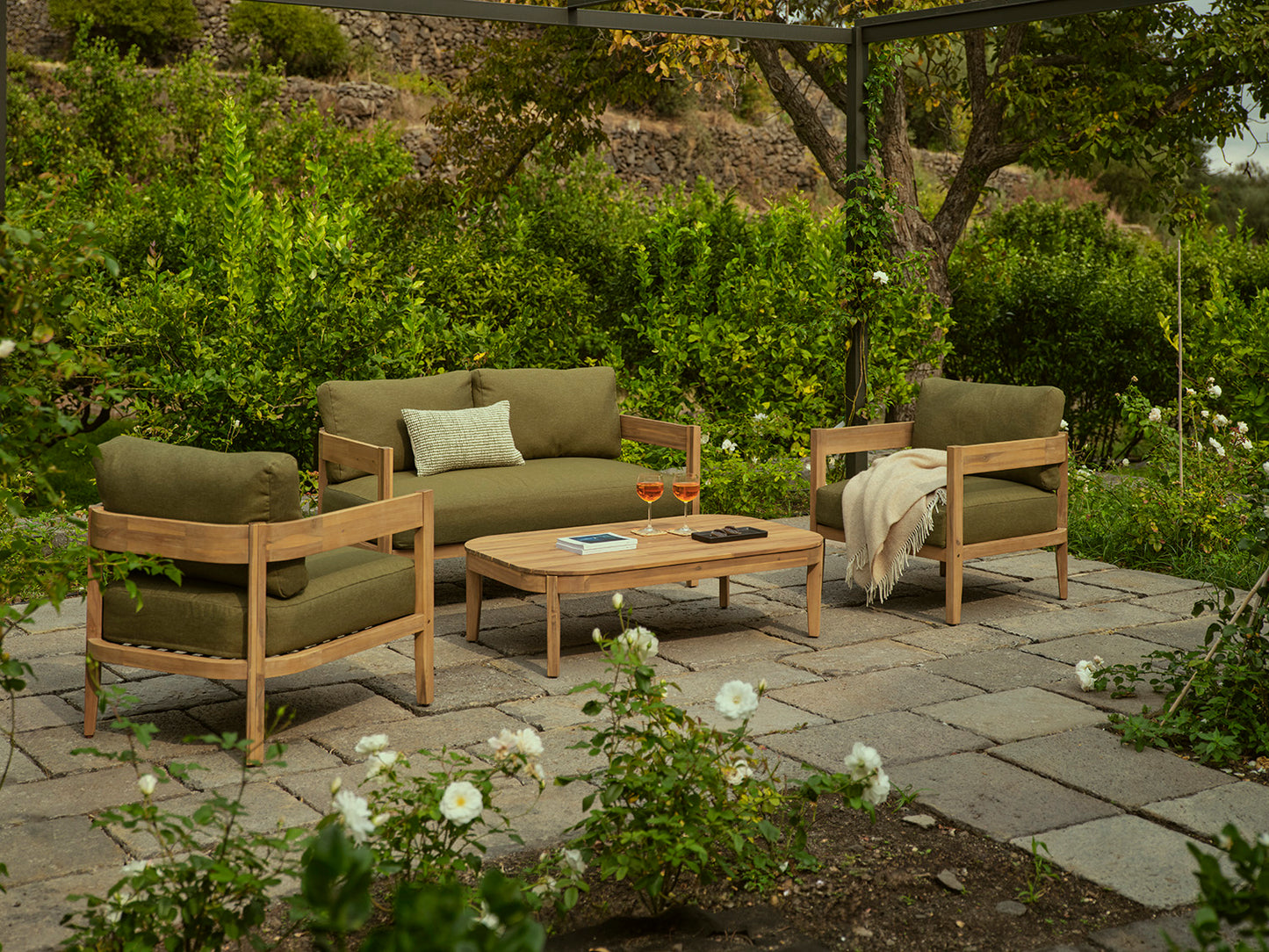 Garden Sofa Set 02