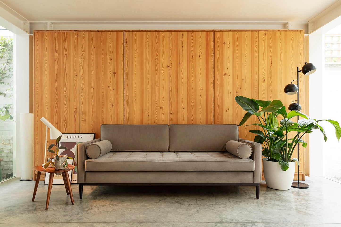Model 02 Sofa Bed 3 Seater, Elephant