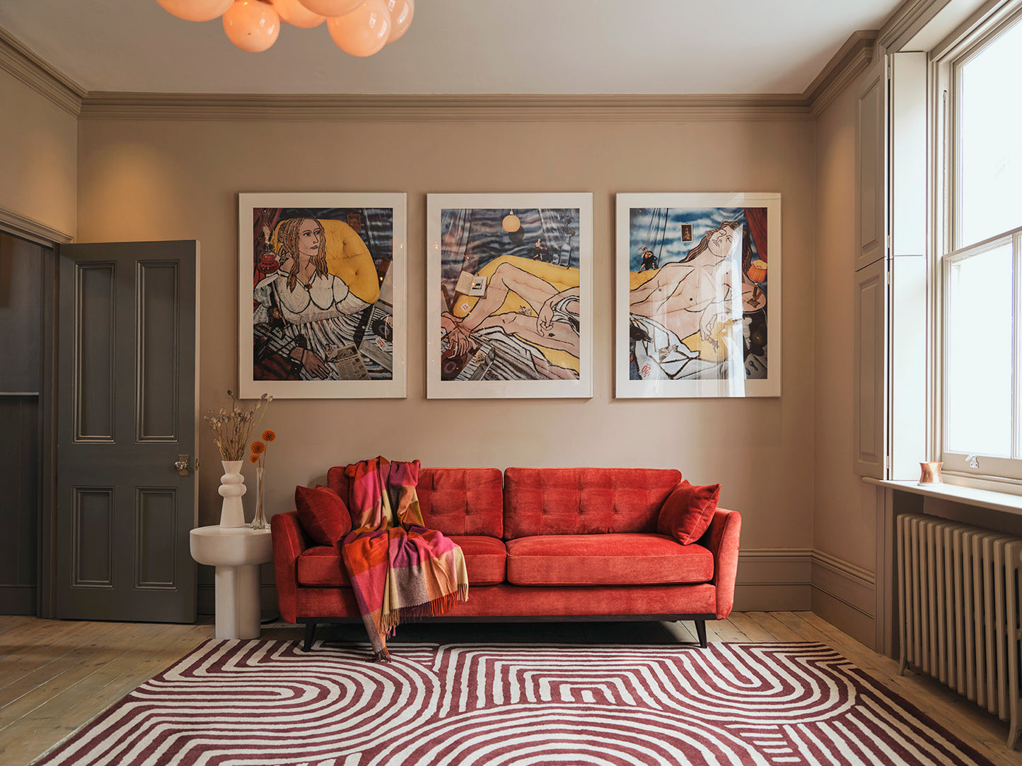 Model 10 2-Seater Sofa, Harissa