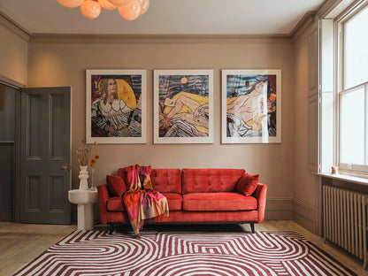Model 10 2-Seater Sofa, Harissa