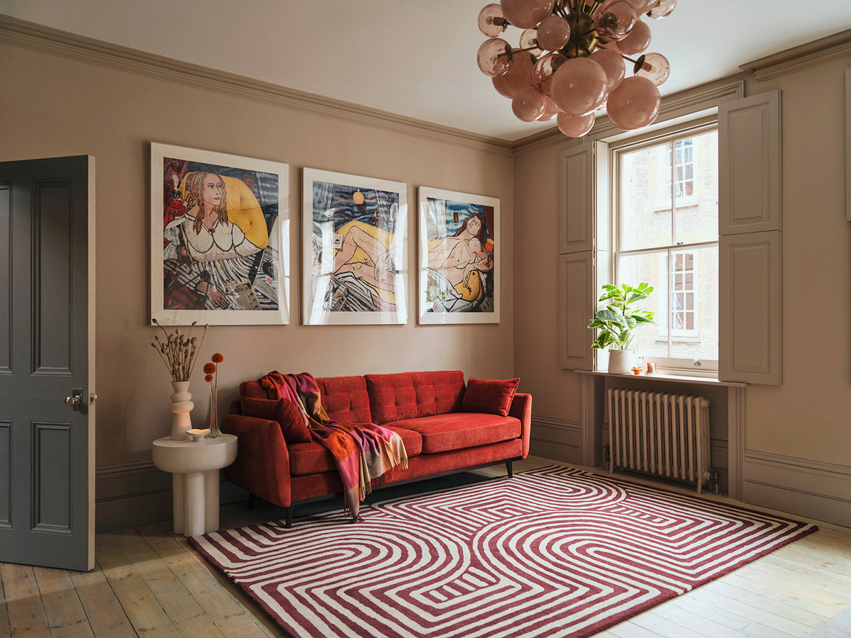 Model 10 2-Seater Sofa, Harissa