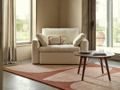 Model 13 Loveseat, White