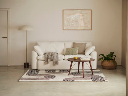 Model 13 2-Seater Sofa, White