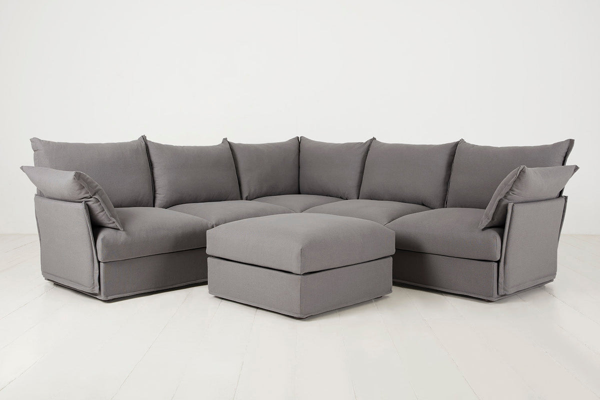 Model 06 Corner Sofa with Ottoman, Risso