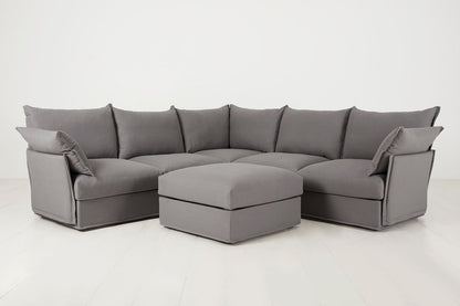 Model 06 Corner Sofa with Ottoman, Risso