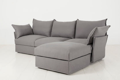 Model 06 3-Seater Right Chaise Sofa, Risso