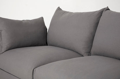 Model 06 3-Seater Right Chaise Sofa, Risso