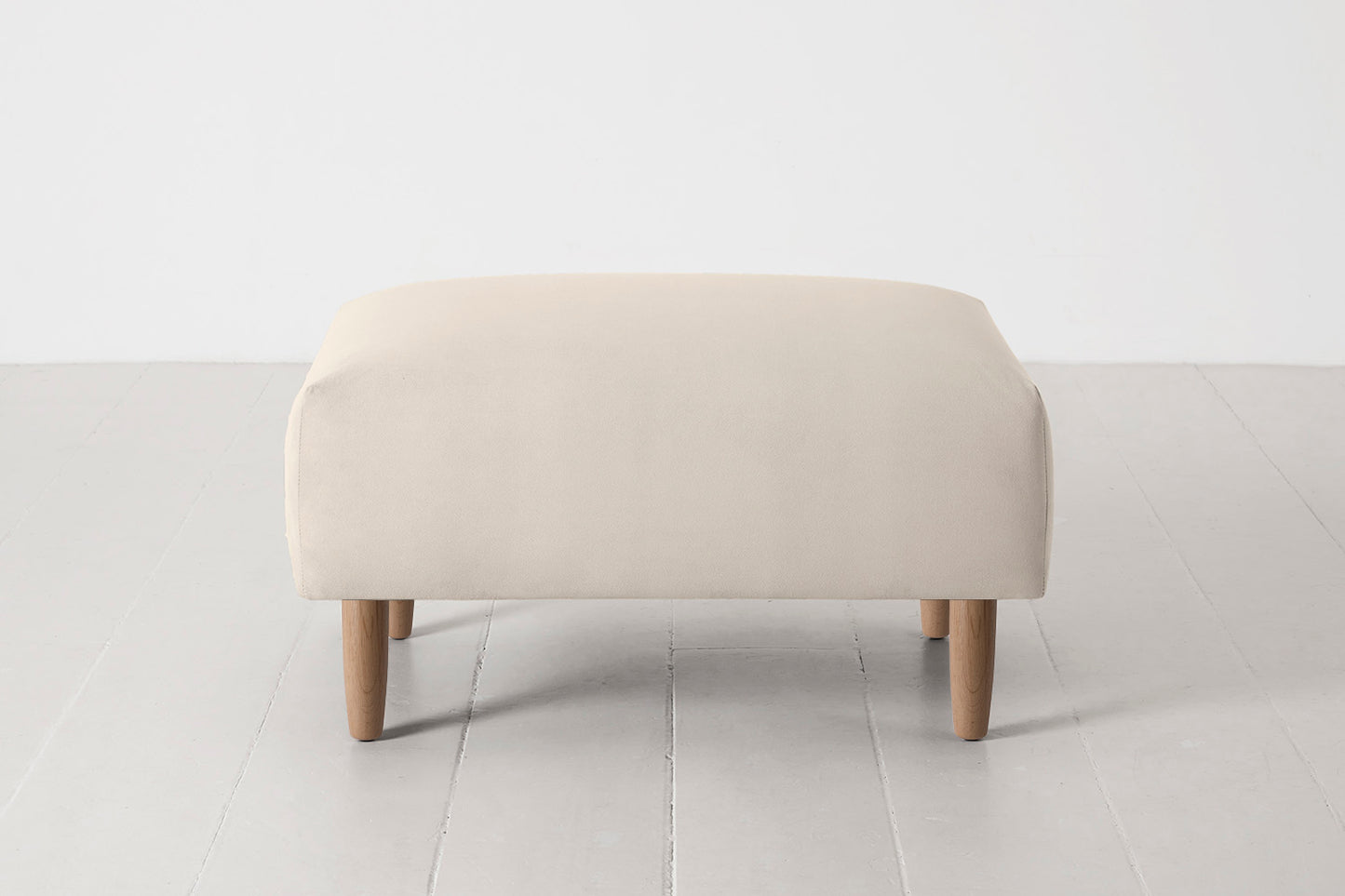 Model 05 Ottoman, Oak / Bone