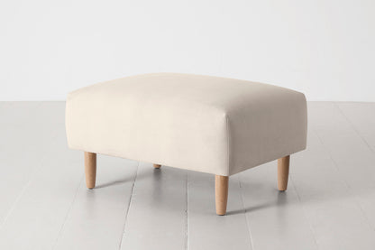 Model 05 Ottoman, Oak / Bone