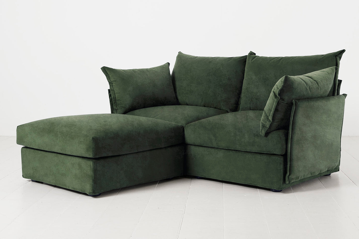 Model 06 2-Seater Left Chaise Sofa, Conifer