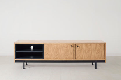 TV Unit 02 For TVs up to 65-inches, Oak