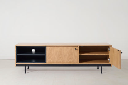 TV Unit 02 For TVs up to 65-inches, Oak