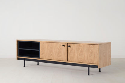 TV Unit 02 For TVs up to 65-inches, Oak