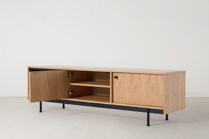 TV Unit 02 For TVs up to 65-inches, Oak
