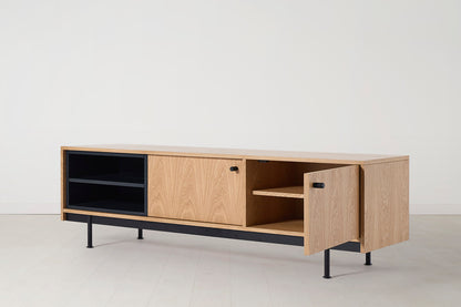 TV Unit 02 For TVs up to 65-inches, Oak