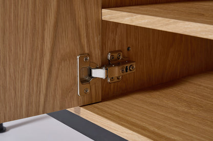 TV Unit 02 For TVs up to 65-inches, Oak