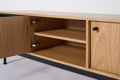 TV Unit 02 For TVs up to 65-inches, Oak