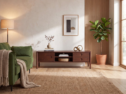 TV Unit 03 For TVs up to 65-inches, Walnut