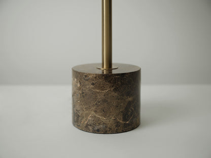 Table Lamp 05, Brown Marble