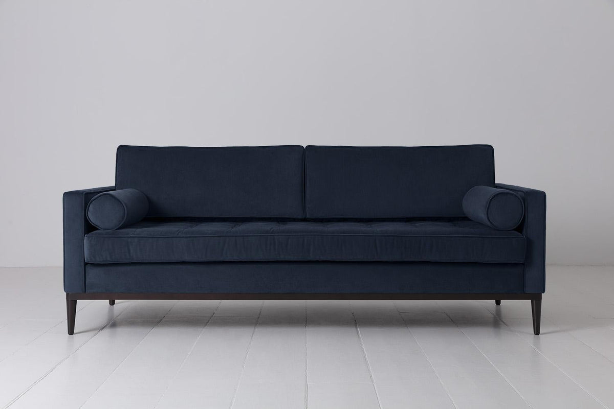 Model 02 3-Seater Sofa, Indigo