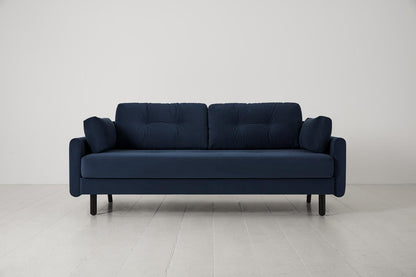 Model 04 Sofa Bed 3 Seater, Teal