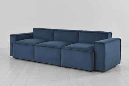 Model 03 3-Seater Sofa, Teal