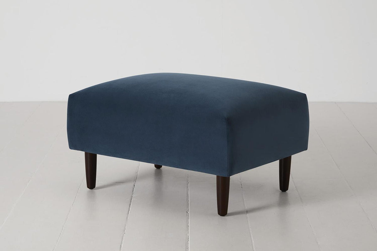 Model 05 Ottoman, Teal