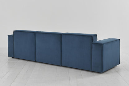 Model 03 3-Seater Right Chaise Sofa, Teal