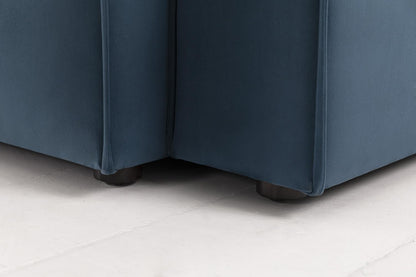 Model 03 3-Seater Right Chaise Sofa, Teal